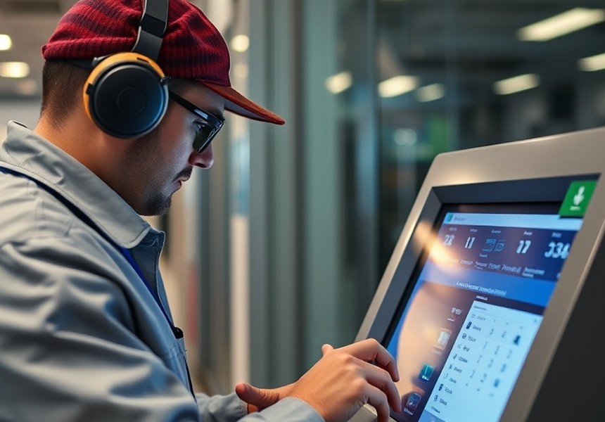 Security audit carried out on a self-service machine